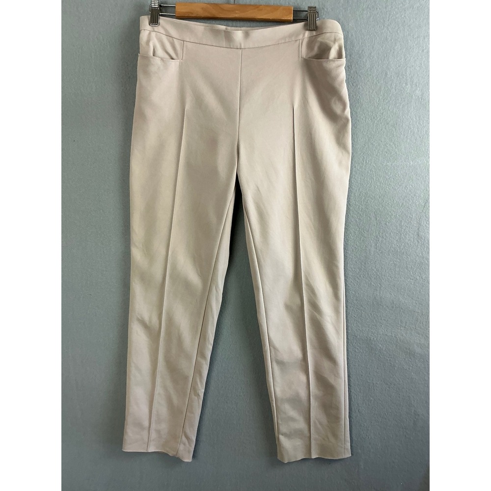 Akris Punto Pants Women's Size 10 Stretch Pull On‎ Career Casual